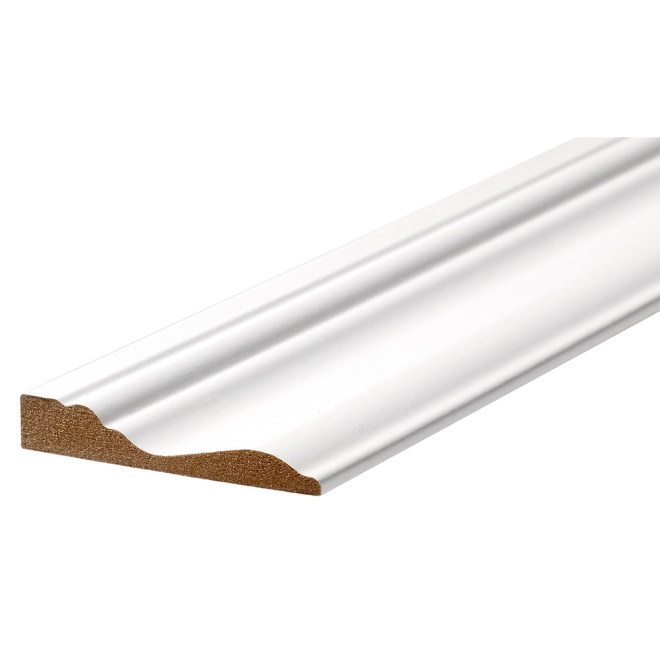 Austria Architraaf BR1 Klassiek 70mm Wit 248cm -  5st